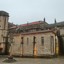 Church Real Basílica de Santa María a Maior in Pontevedra